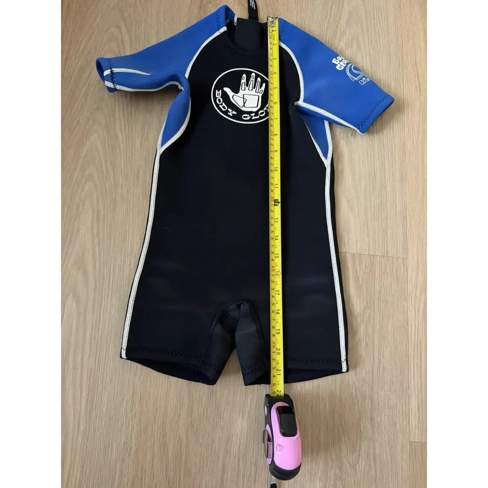 Body Glove Child C1 Wetsuit Kids Neoprene Nylon Black/Blue - Picture 7 of 7